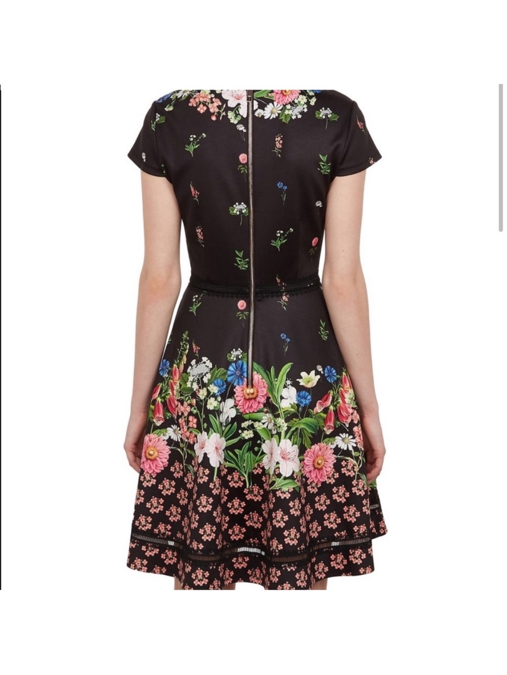 Ted Baker Daissie dress size 2 - Picture 3 of 6